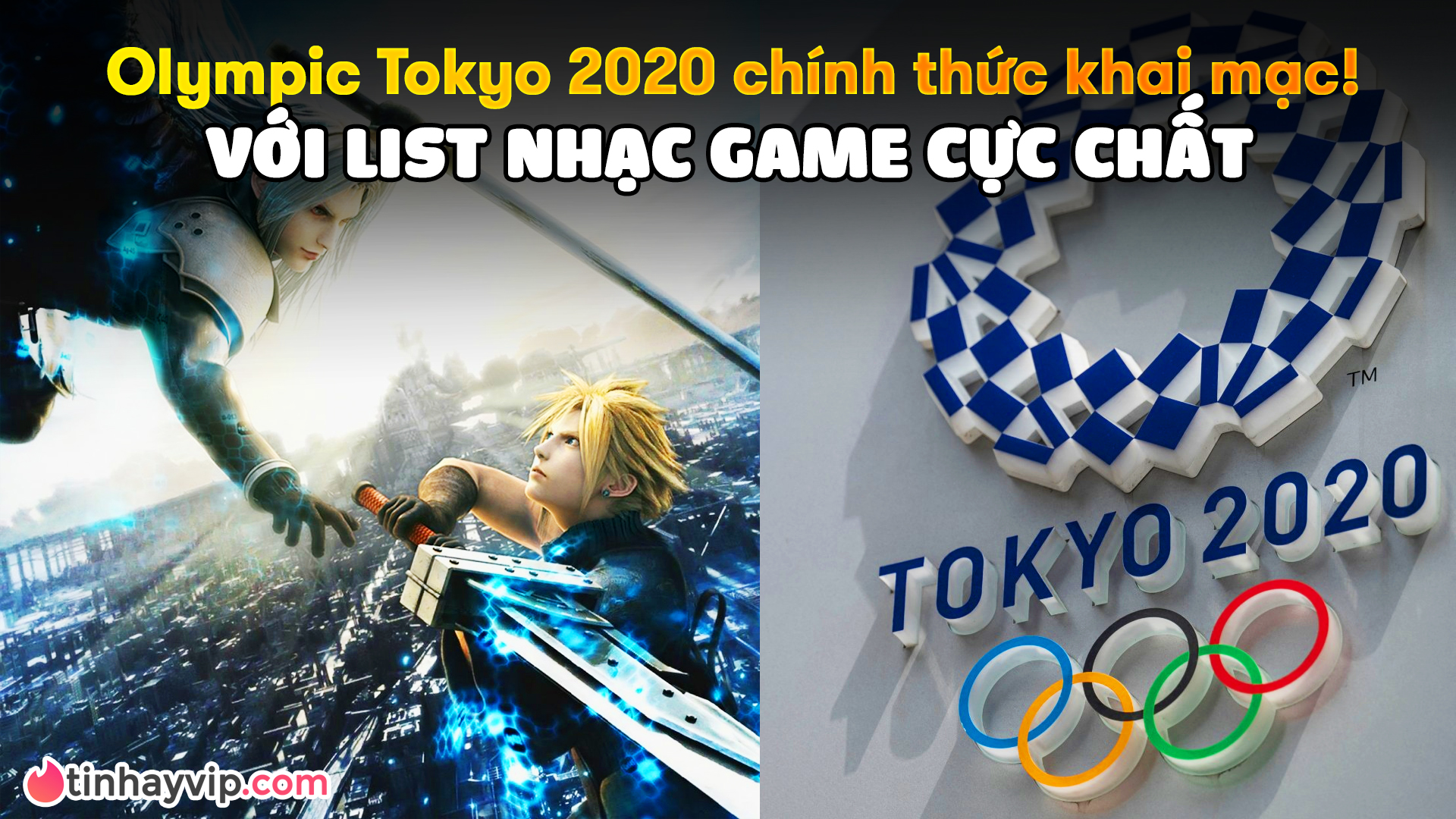 Olympic Tokyo khai mạc với list nhạc từ các tựa game nổi tiếng chất phát ngất