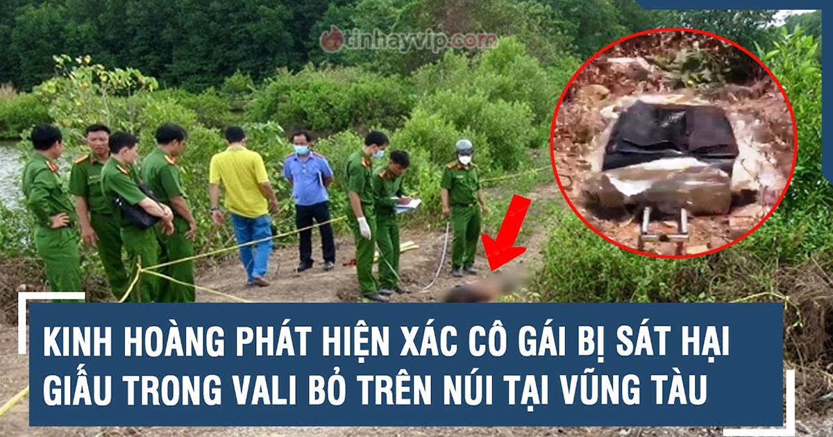 Phát hiện thi thể cô gái trong vali ở Vũng Tàu