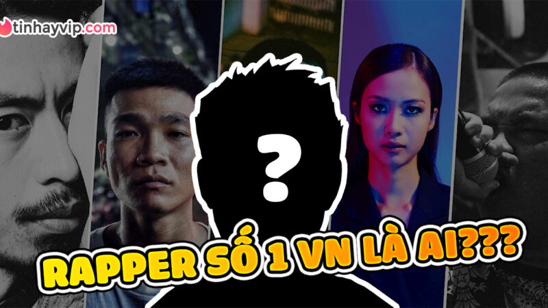 Rapper số 1 Việt Nam là ai?! Vị trí này từ nay liệu có khó tìm?