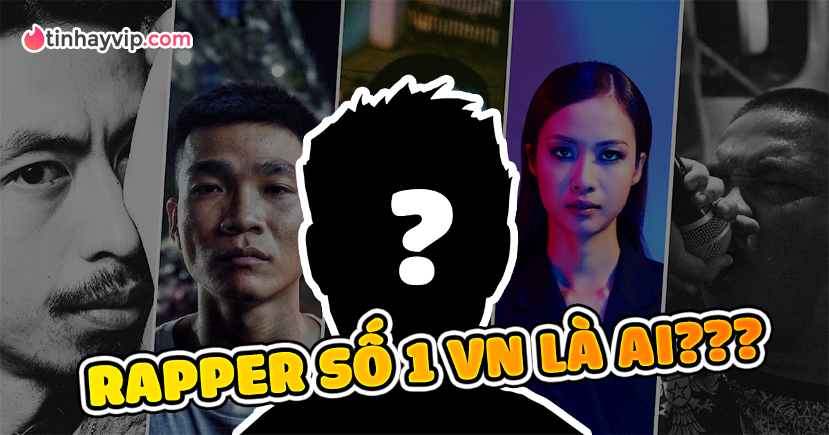 Rapper số 1 Việt Nam là ai?! Vị trí này từ nay liệu có khó tìm?