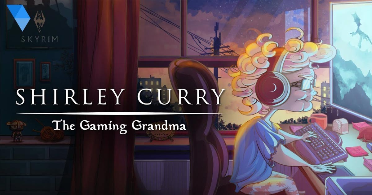 Streamer Shirley Curry 80 tuổi được chọn làm nhân vật trong game Elder Scrolls 6