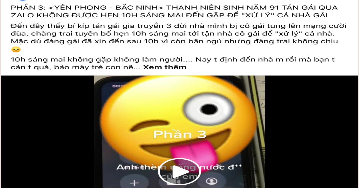 Thanh niên Bắc Ninh văn hay chữ tốt không cưa được gái đòi đến tận nhà để “dằn mặt” cả họ hàng đối phương