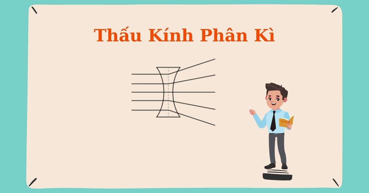 Thấu kính phân kì là gì? Đặc điểm, cách vẽ, ứng dụng và bài tập (Vật lý 9)