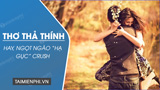 Thơ thả thính ngắn, đẳng cấp, hạ gục crush nam, nữ