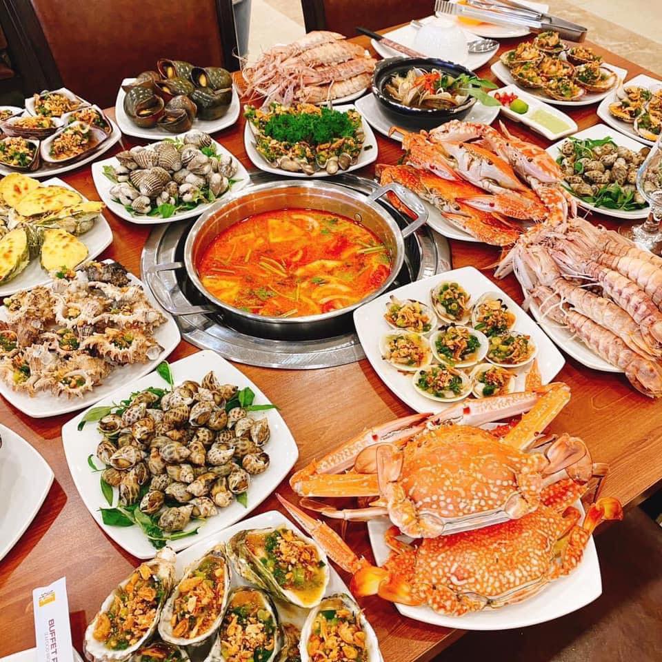 Thưởng thức hải sản tươi ngon tại Buffet Poseidon Time City – Mytour