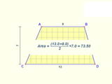 Tính diện tích hình thang theo nhiều cách: vuông, cân, khi biết độ dài 4 cạnh, công thức tính.