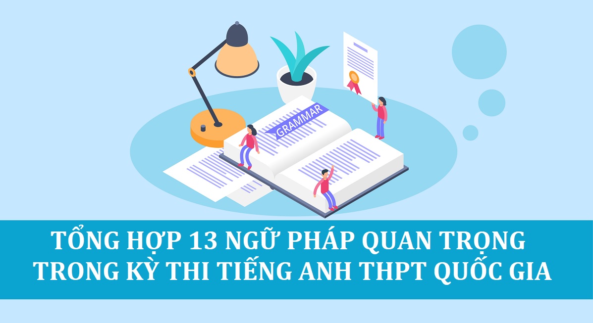 Tổng hợp kiến thức ôn tập ngữ pháp tiếng Anh thi THPT Quốc Gia đạt kết quả tốt