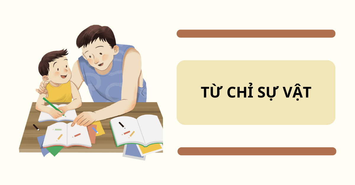 Từ chỉ sự vật là gì? Đặc điểm, phân loại và bài tập từ chỉ sự vật tiếng Việt