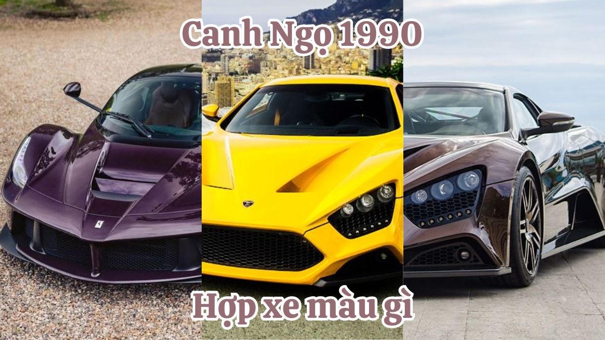 Tuổi Canh Ngọ 1990 hợp xe màu gì? Màu phong thủy cho người tuổi Canh Ngọ