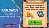 Ưng dụng nhận Spin và Vàng Coin Master hàng đầu