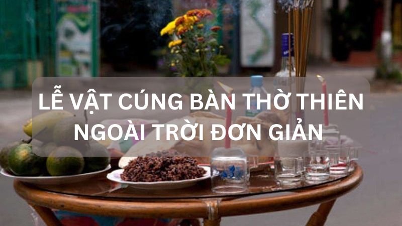 Văn khấn bàn thờ thiên ngoài trời, mẫu khấn thông thiên