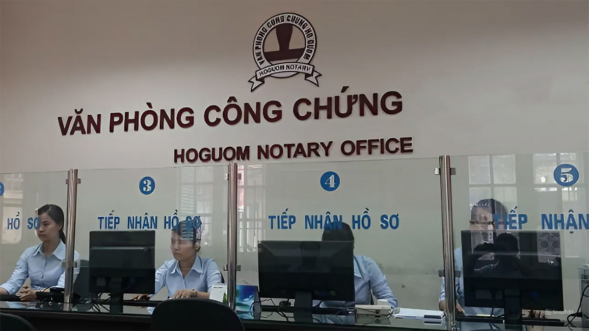 Văn phòng công chứng gần bạn nhất tại TP HCM và Hà Nội